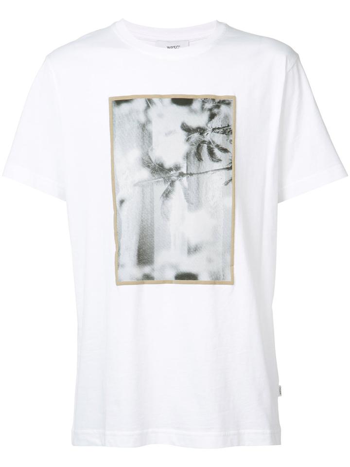 Wesc - Max Vertical Beach T-shirt - Men - Cotton - M, White, Cotton