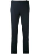 Kiltie - Cropped Trousers - Women - Cotton/spandex/elastane - 42, Blue, Cotton/spandex/elastane