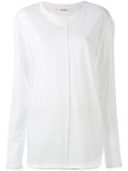 Damir Doma - Tavi Longsleeved T-shirt - Women - Cotton - L, White, Cotton
