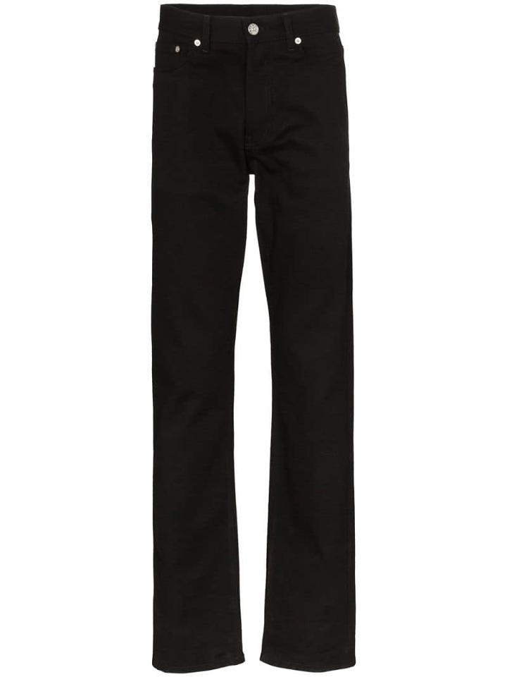 Sunflower Straight-leg Trousers - Black