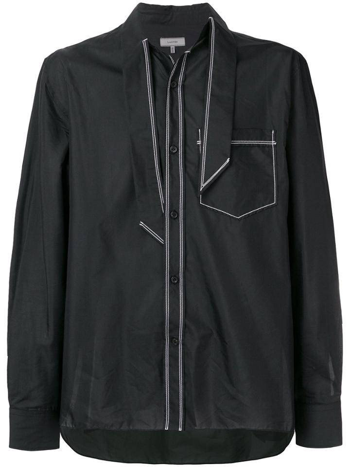 Lanvin Foular Shirt - Black