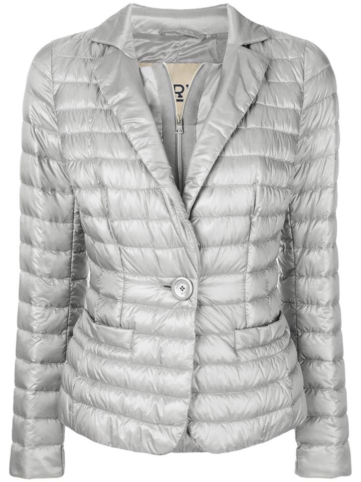 Herno Layered Down Jacket - Grey