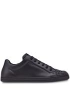 Fendi Ff Motif Monochrome Sneakers - Black