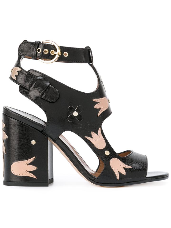 Laurence Dacade Cut-out Chunky Sandals - Black