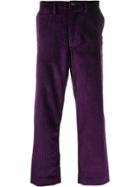 Rowing Blazers Wide Leg Corduroy Trousers - Purple