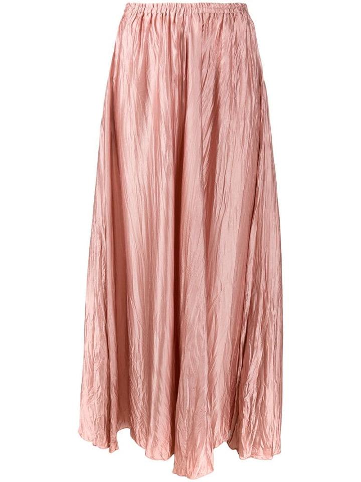 Forte Forte Flared Midi Skirt - Pink