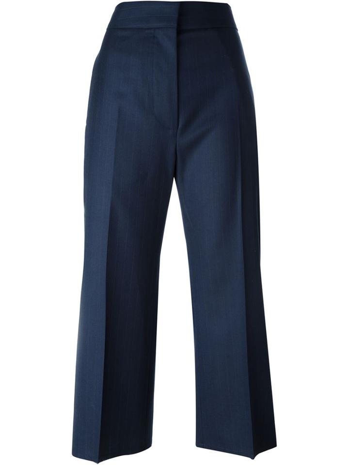 Marni Cropped Pinstriped Trousers