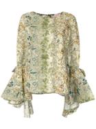 Black Coral Reby Blouse - Green