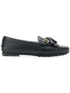 Tod's Tassel Detail Driving Shoes - Black
