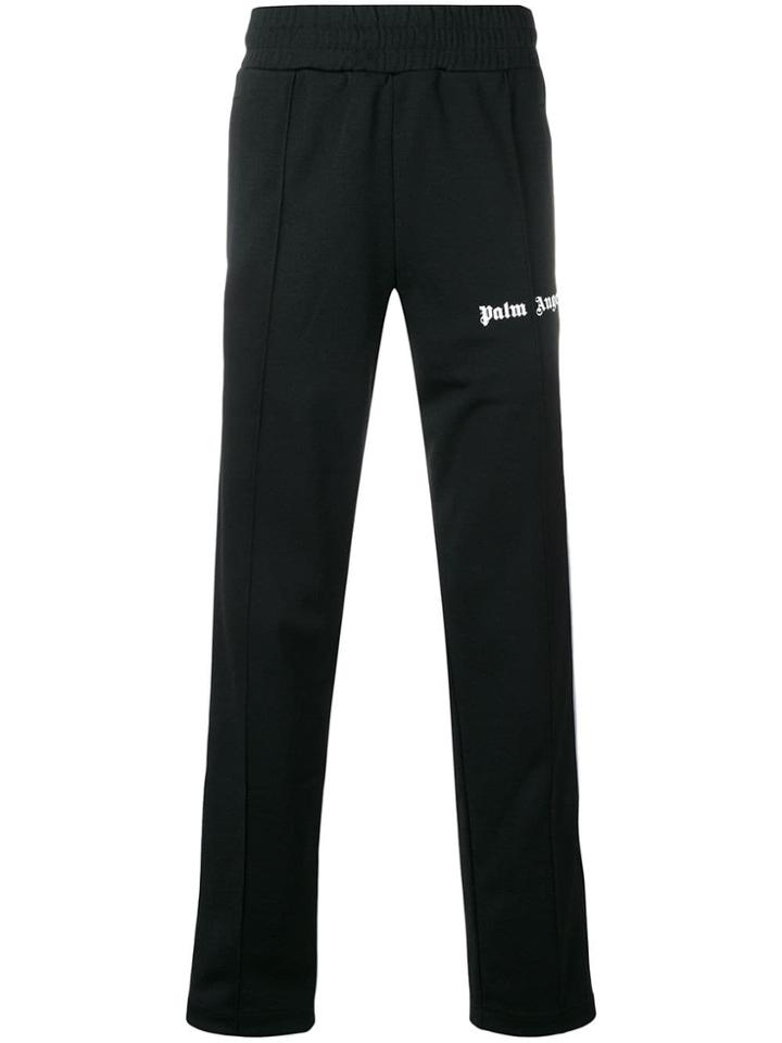 Palm Angels Side Stripes Track Pants - Black