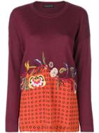 Etro Floral Embroidered Sweater