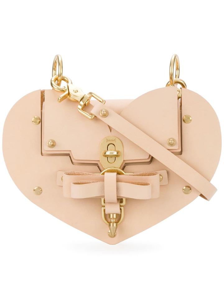 Niels Peeraer Saddle Leather Heart Handbag - Unavailable
