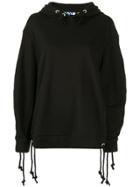 Sjyp Side Opened Hoodie - Black