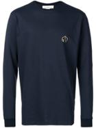 Golden Goose Deluxe Brand Chest Logo Jumper - Blue