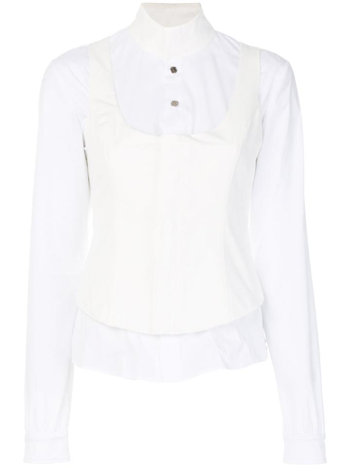 Alyx Attached Corset Shirt - White
