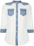 Twin-set Anglaise Broderie Shirt - White