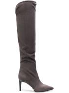 Kendall+kylie Knee Length Boots - Grey