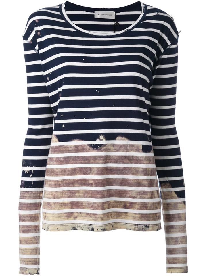 Faith Connexion Striped Colour Block Jersey
