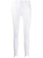 Frame Le High Skinny Jeans - White