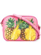 Dolce & Gabbana - Pineapple Crossbody Bag - Women - Cotton/leather - One Size, Pink/purple, Cotton/leather