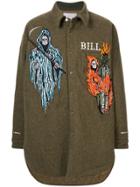 Readymade Bill Embroidered Shirt - Green