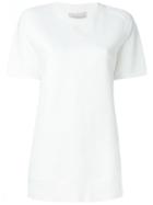 Calvin Klein Jeans Logo Print T-shirt, Women's, Size: L, White, Cotton