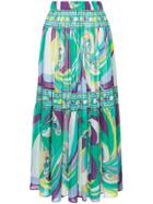 Emilio Pucci Pleated Skirt - Green