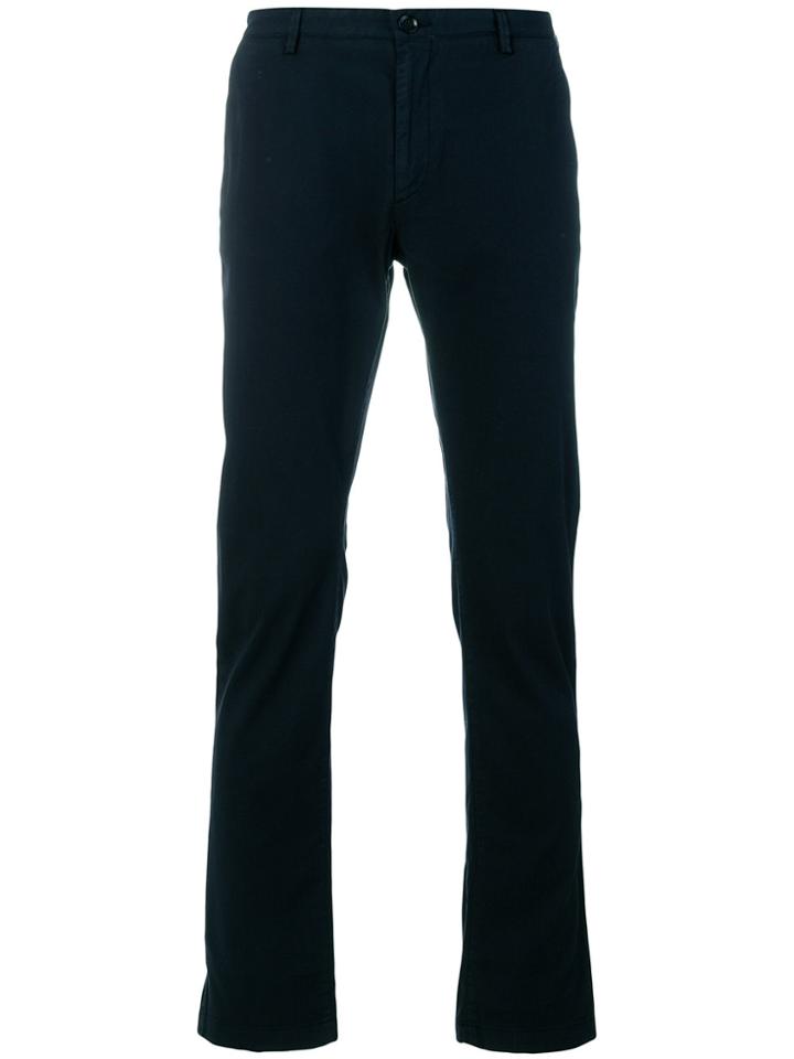 Boss Hugo Boss Straight Leg Trousers - Blue