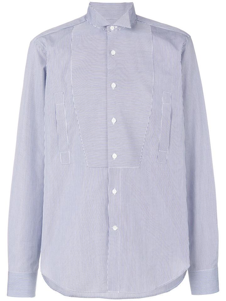Loewe - Striped Shirt - Men - Cotton - 41, Blue, Cotton