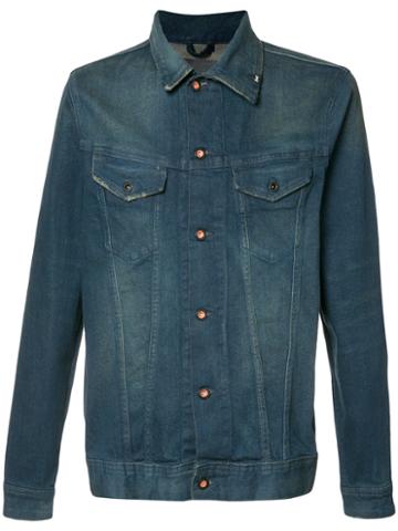 Denham Denim Jacket, Men's, Size: Xl, Blue, Cotton/spandex/elastane