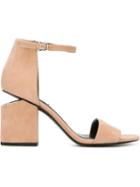 Alexander Wang Abby Sandals, Women's, Size: 41, Nude/neutrals, Leather