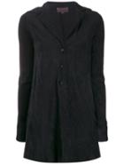 Romeo Gigli Pre-owned 1997 Textured Slim Shirt - Grey