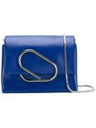 3.1 Phillip Lim Alix Shoulder Bag, Women's, Blue, Calf Leather