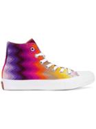 Converse Printed Hi-top Sneakers - Multicolour