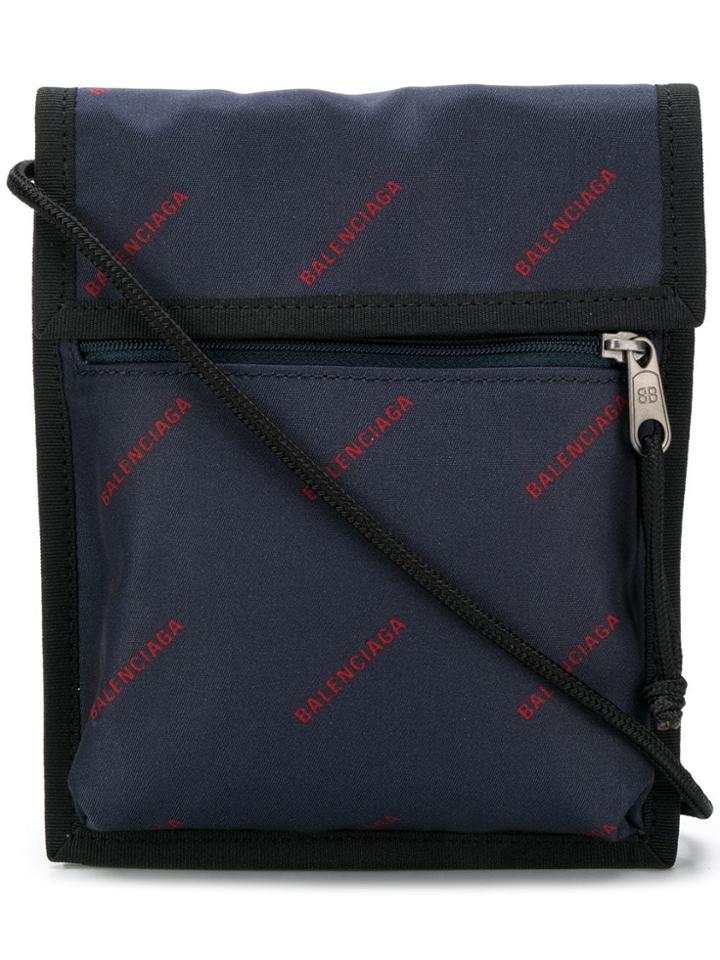 Balenciaga Explorer Pouch - Blue