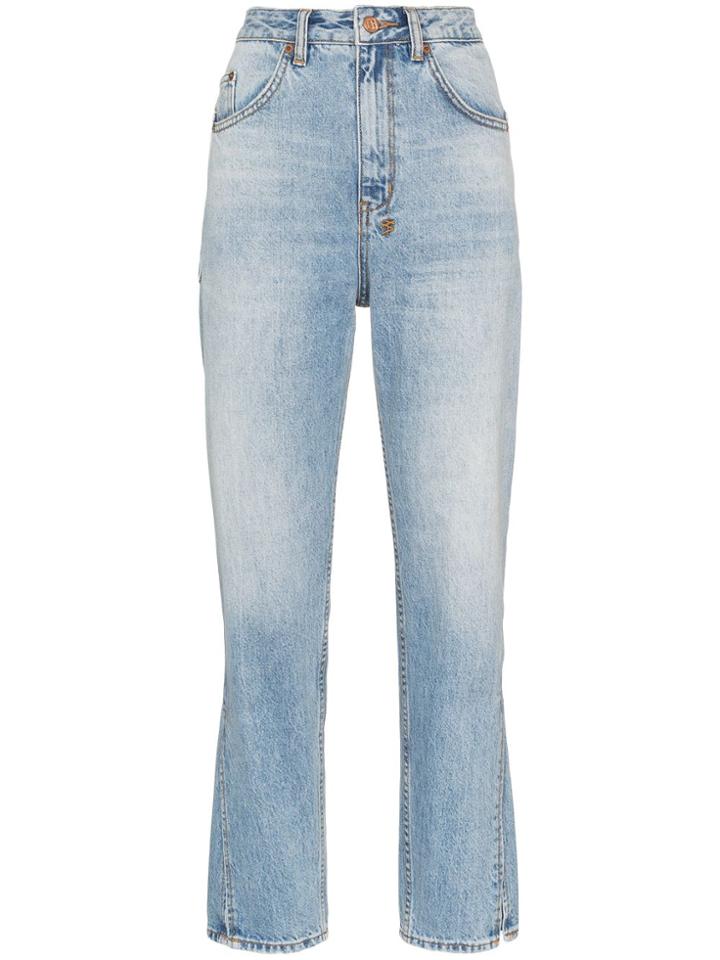 Ksubi Chlo Wasted High-rise Jeans - Blue