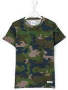 Les (art)ists Kids - Teen Kanye Camouflage T-shirt - Kids - Cotton - 14 Yrs, Green