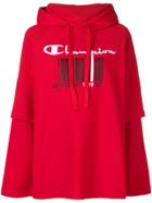 Champion Double Layer Hoodie - Red