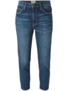 Current/elliott Cropped Jeans, Women's, Size: 27, Blue, Cotton