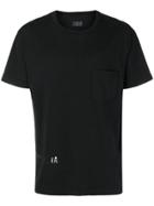 Rta Tone-on-tone Logo Pocket Tee - Black