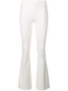 Blanca Kick Flare Trousers - White