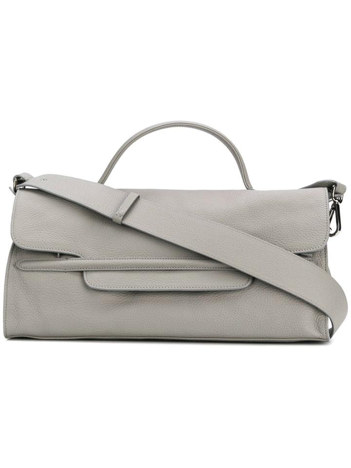 Zanellato Nina Medium Shoulder Bag - Grey