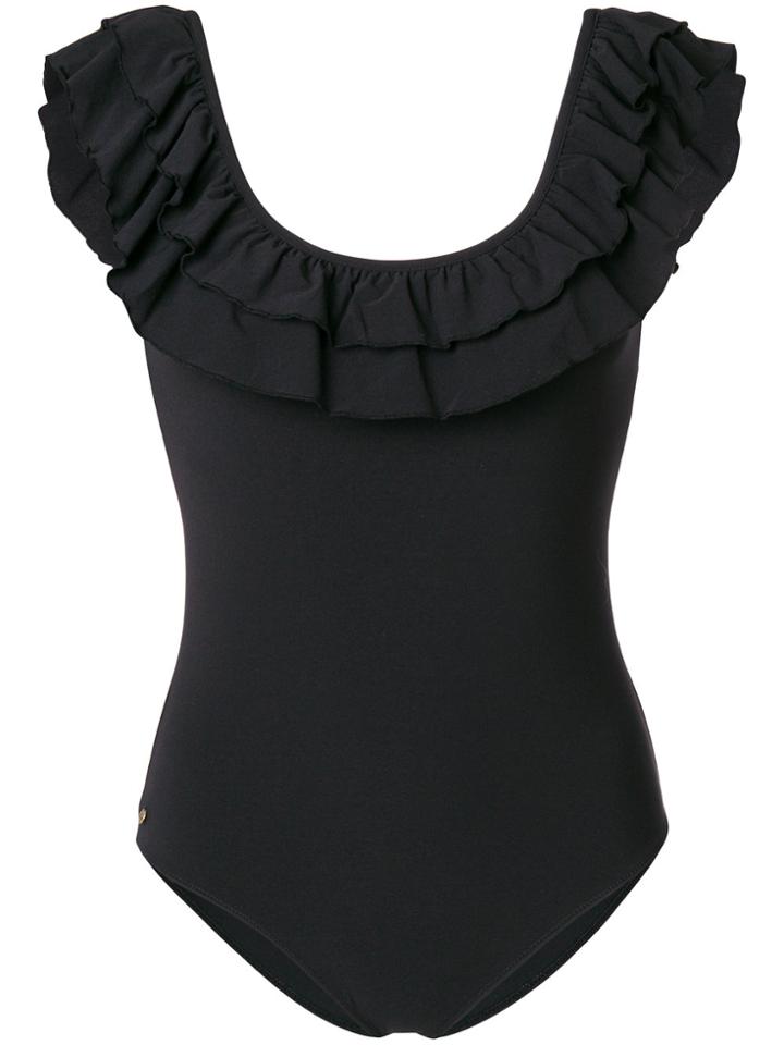 Love Stories Ruby Ruffle Swimsuit - Black