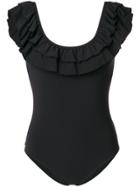 Love Stories Ruby Ruffle Swimsuit - Black
