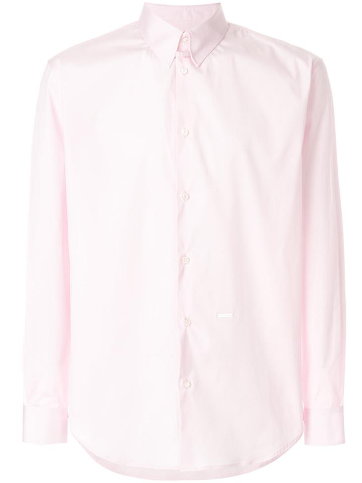 Dsquared2 Slim Button Shirt - Pink & Purple