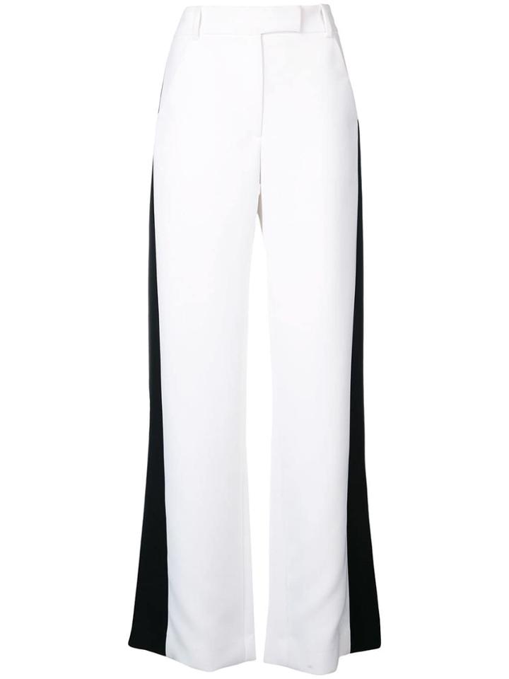 Carolina Herrera Side Stripe Trousers - White