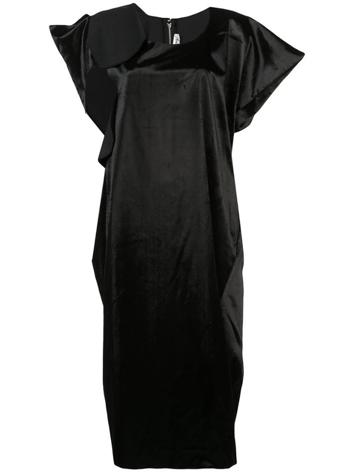 Comme Des Garçons Asymmetric Loose-fit Dress - Black