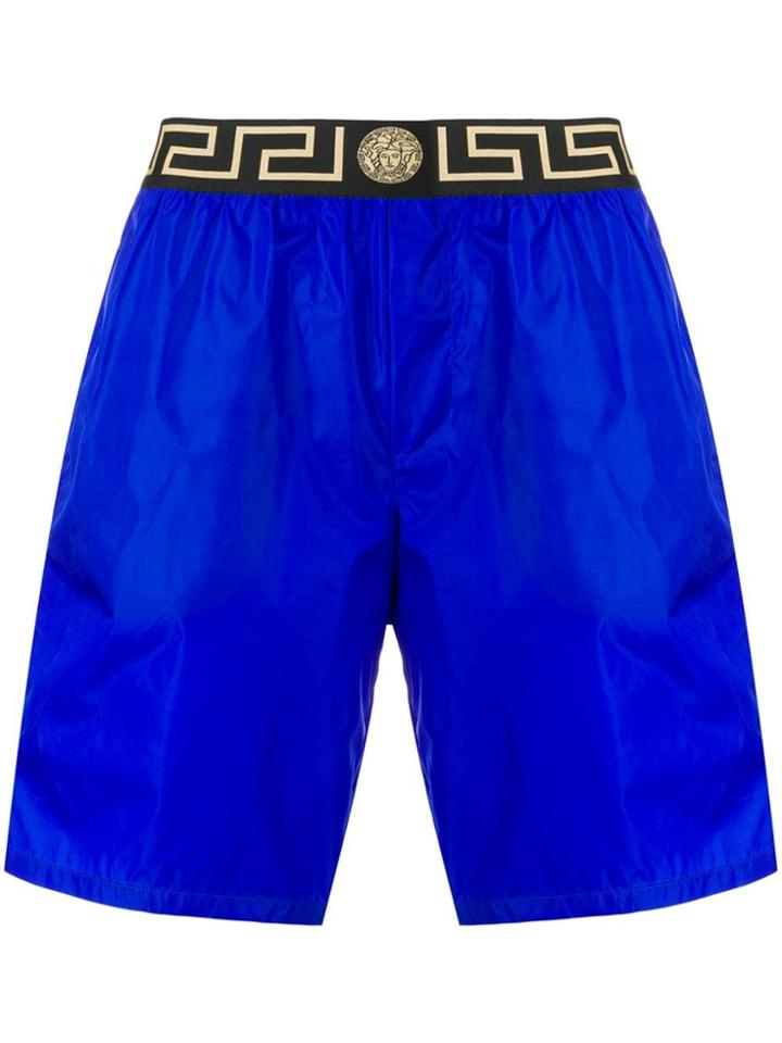 Versace Medusa Swim Shorts - Blue