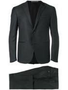 Corneliani Micro-patterned Suit - Black
