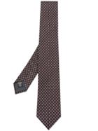 Ermenegildo Zegna Box Patterned Tie - Red